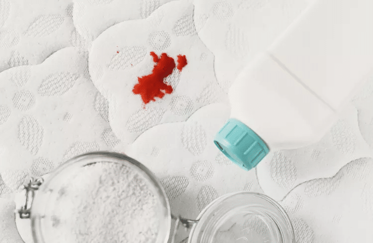 baking soda for removing blood stains from clothes