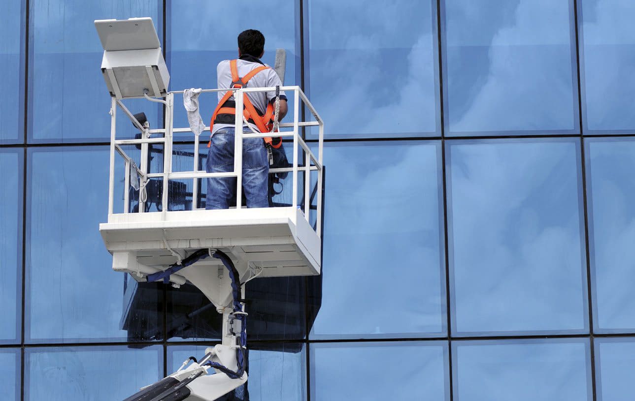 facade cleaning with our latest equipment