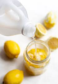 lemon and vinegar for removing rust from clothes