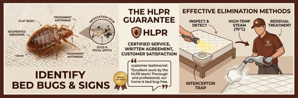 bed bugs and treatment by hlpr