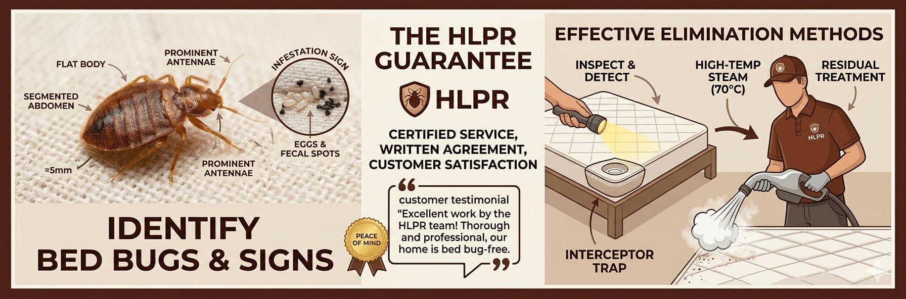 bed bugs and treatment by hlpr